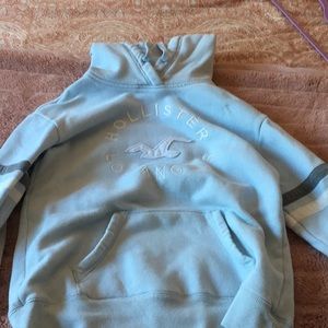 Blue hoodie from hollister!